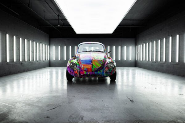 1972 Colorful Electric vw Bug - Image 2