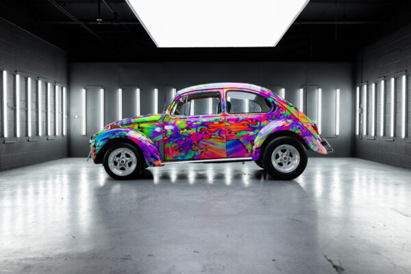 1972 Colorful Electric vw Bug - Image 23