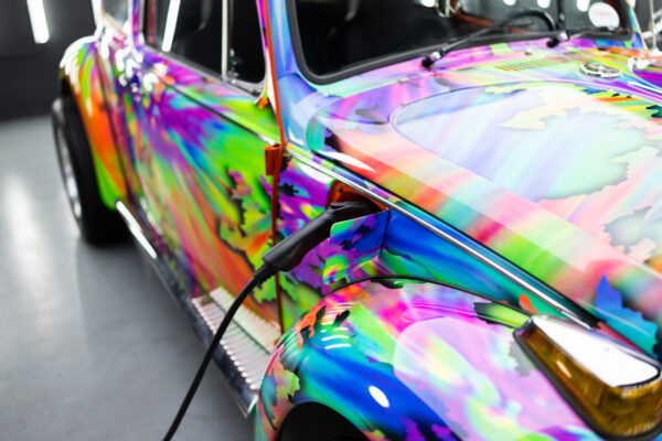 1972 Colorful Electric vw Bug - Image 4